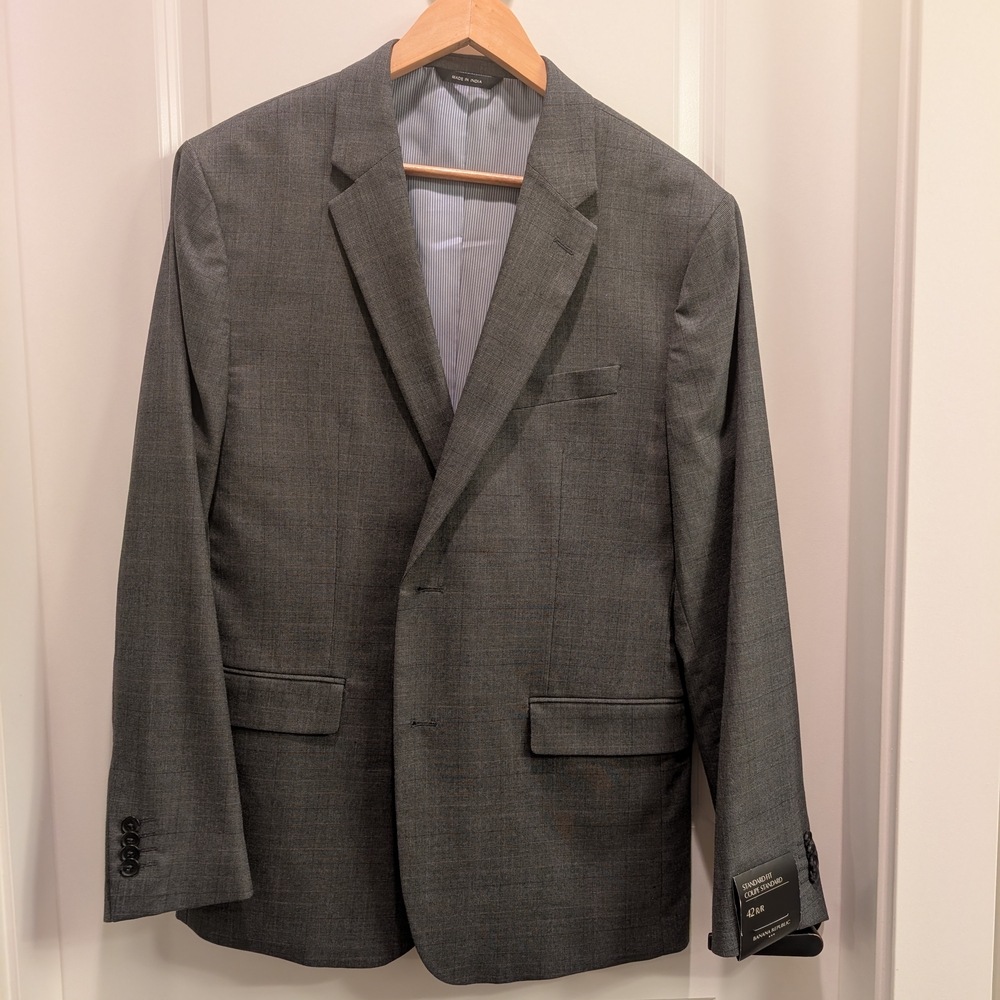 Banana Republic Gray Sport Coat